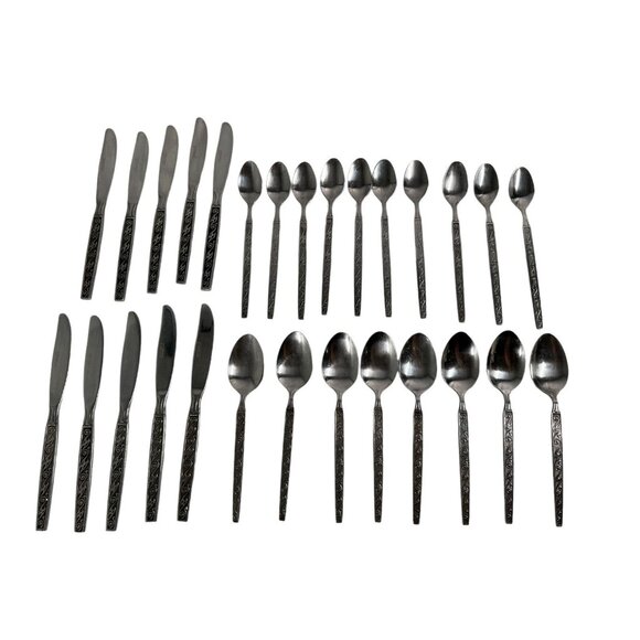 Oxford Hall PALTO ALTO Mix of Knives and Spoons Lot of 28 - Picture 5 of 16